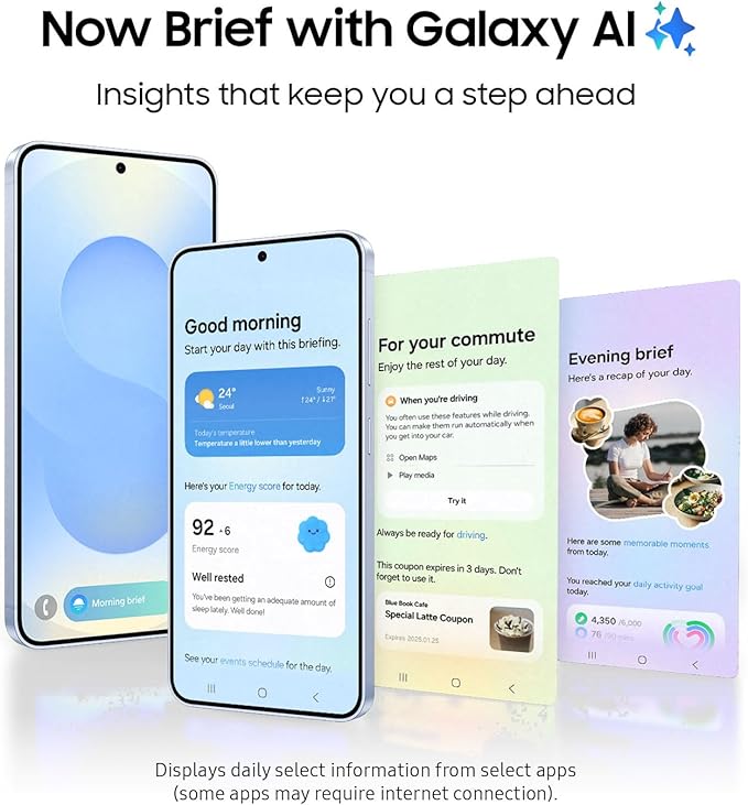 Samsung Galaxy S25 Cell Phone, 128GB Smartphone, Unlocked Android, AI Night Mode Camera, Snapdragon 8 Elite Fast Processor, ProScaler Display, 4000mAh Battery, 2025, US 1 Yr Warranty, Navy - Image 3